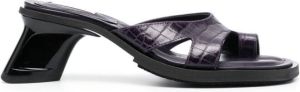 Eytys Gia leren sandalen Paars