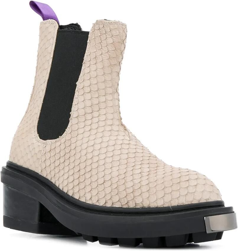 EYTYS Laarzen met vlakken Beige