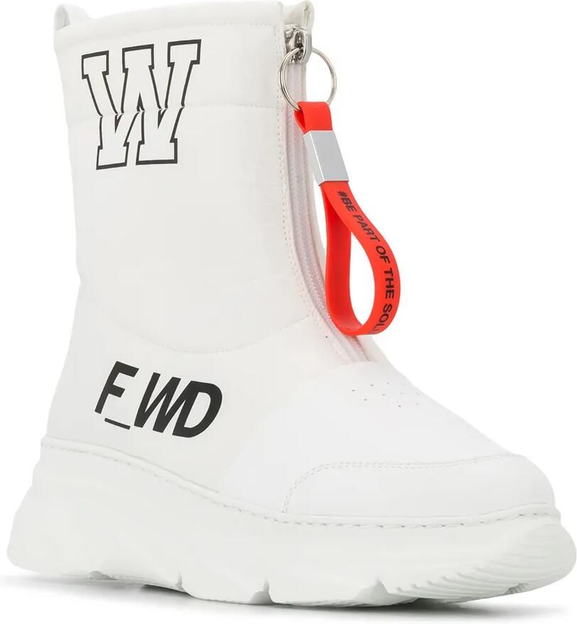 F_WD Enkellaarzen Wit - Foto 2