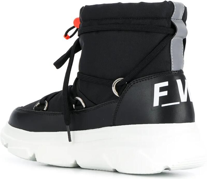 F_WD Sneeuwlaarzen met logoprint Zwart - Foto 2