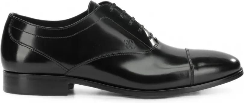 Fabi cap-toe lace-up oxford shoes Zwart