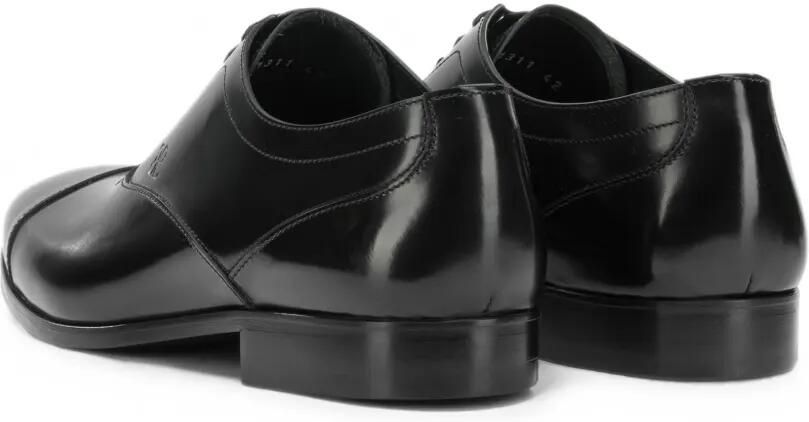 Fabi cap-toe lace-up oxford shoes Zwart - Foto 3