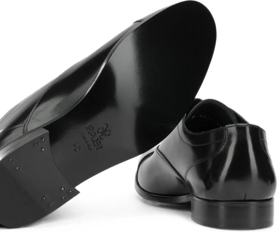 Fabi cap-toe lace-up oxford shoes Zwart - Foto 4