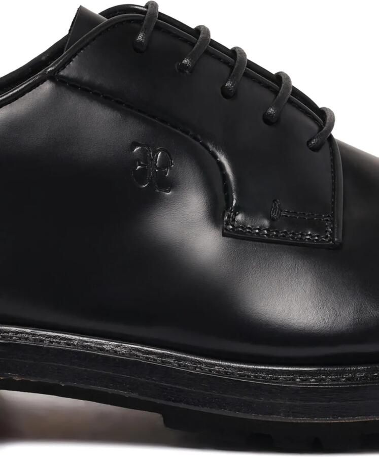 Fabi Derby schoenen met logo-reliëf Zwart - Foto 2