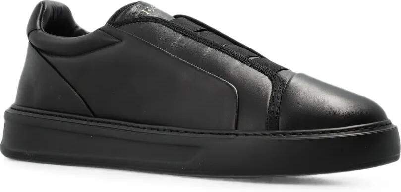 Fabi elastische low-top sneakers Zwart
