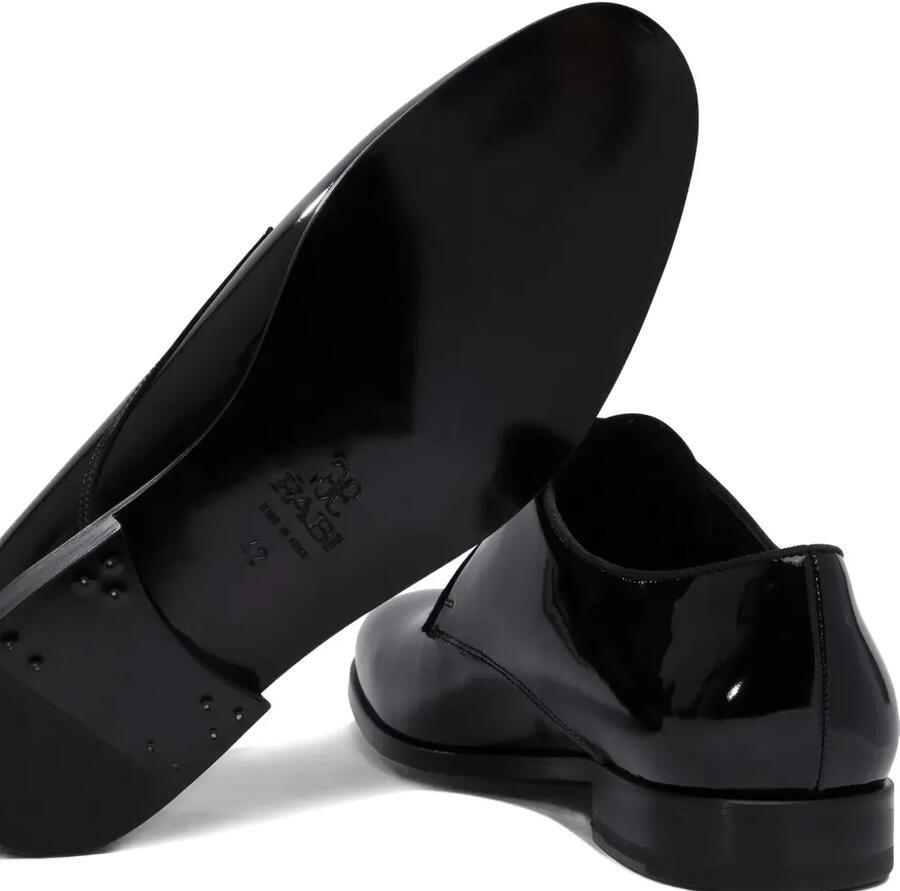 Fabi Leren derby schoenen Zwart