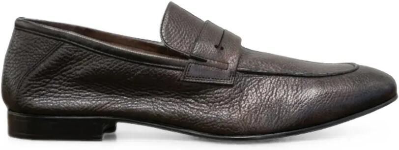 Fabi Leren loafers Bruin