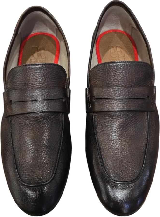 Fabi Leren loafers Bruin - Foto 2