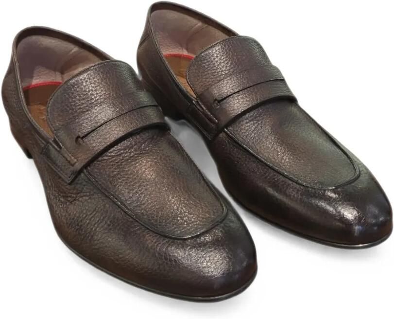 Fabi Leren loafers Bruin - Foto 3