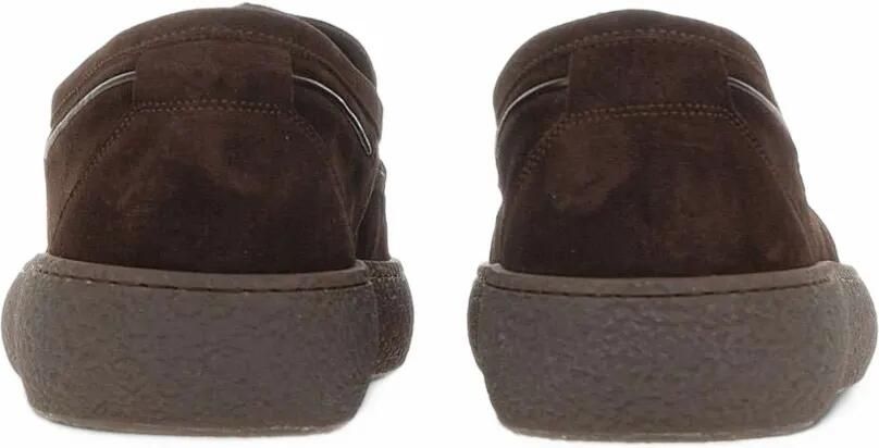Fabi logo-embossed loafers Bruin - Foto 3