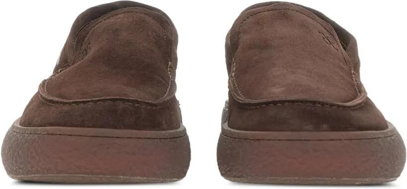 Fabi logo-embossed loafers Bruin - Foto 4