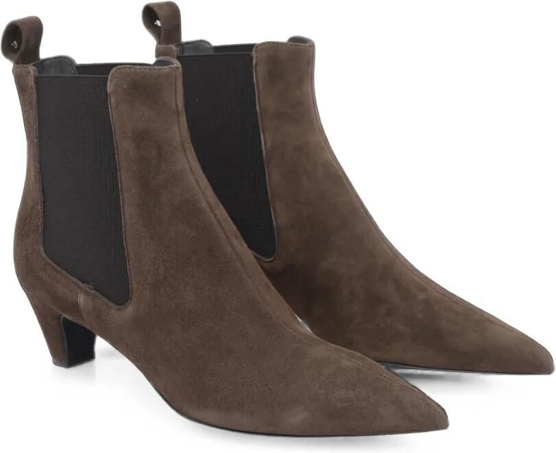 Fabi suede Chelsea boots Bruin - Foto 3
