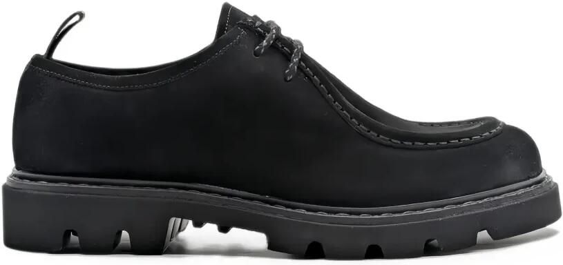 Fabi Suède derby schoenen Zwart