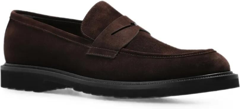 Fabi Suède loafers Bruin - Foto 3