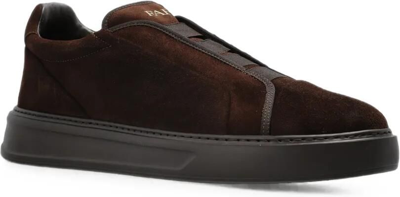 Fabi Suède slip-on sneakers Bruin - Foto 3