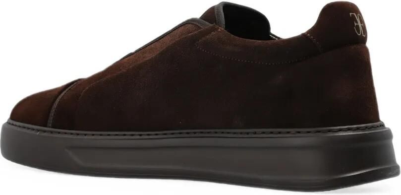 Fabi Suède slip-on sneakers Bruin - Foto 4