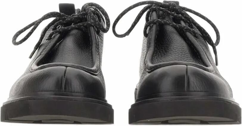 Fabi tumbled-finish lug-sole Derby shoes Zwart - Foto 5