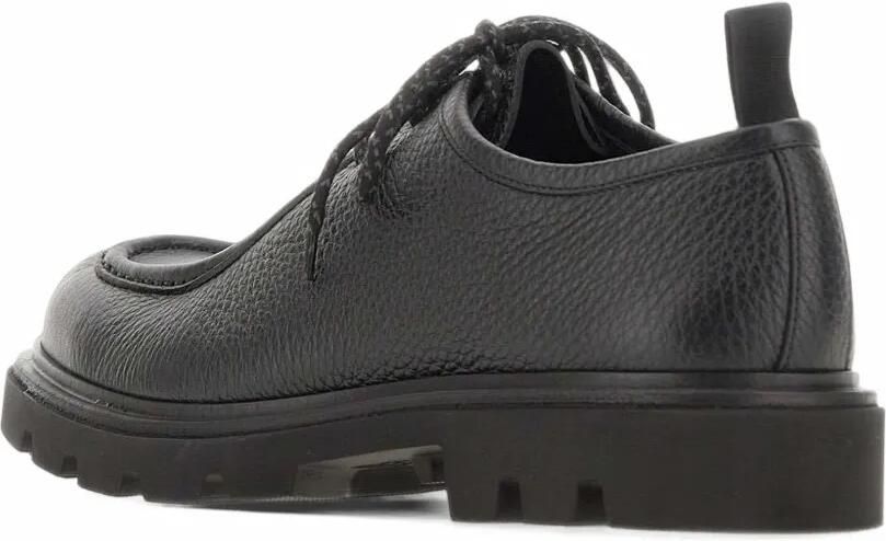 Fabi tumbled-finish lug-sole Derby shoes Zwart - Foto 3