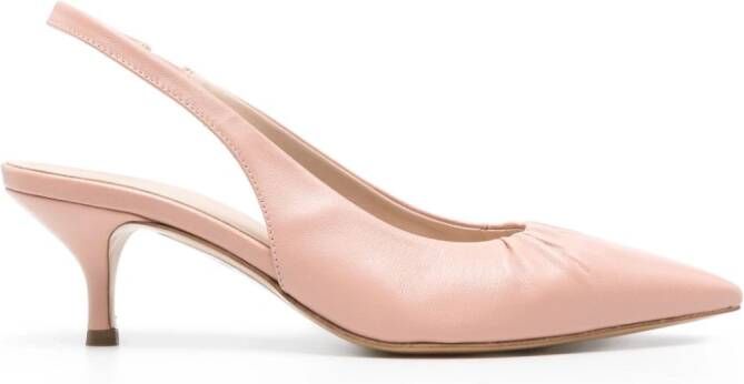 Fabiana Filippi 55 mm pumps met ruches Roze