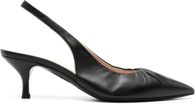 Fabiana Filippi 55 mm pumps met ruches Zwart