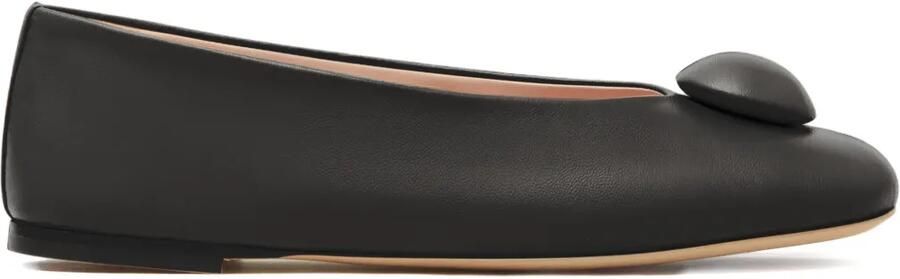 Fabiana Filippi Ballerina's met rond detail Zwart