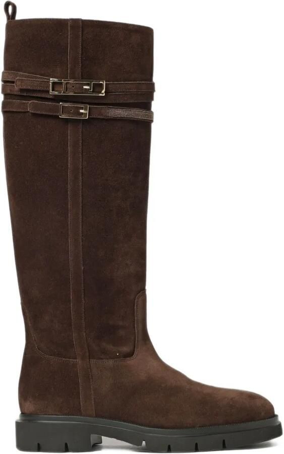 Fabiana Filippi buckle-strap boots Bruin
