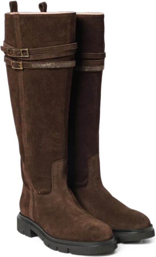Fabiana Filippi buckle-strap boots Bruin - Foto 2