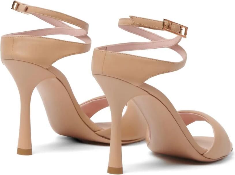 Fabiana Filippi Leren sandalen Beige - Foto 4