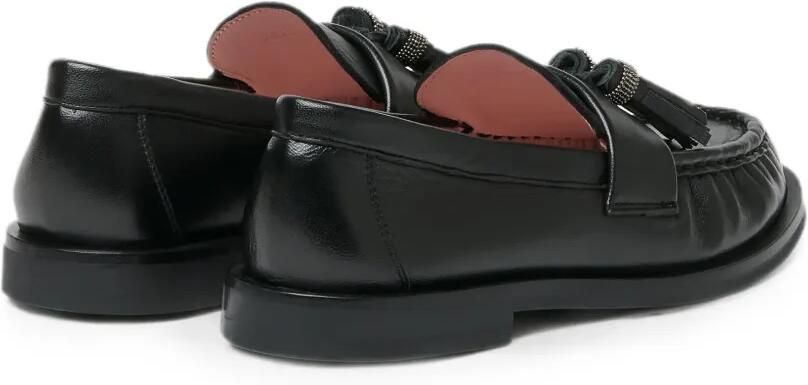 Fabiana Filippi Loafers met kwastje Zwart - Foto 4