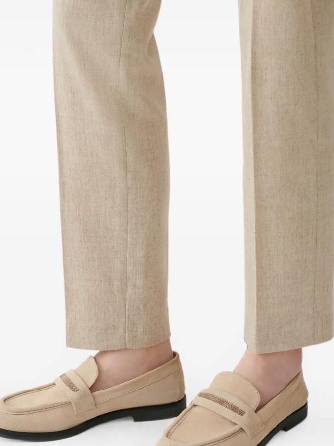 Fabiana Filippi Loafers verfraaid met kralen Beige - Foto 2