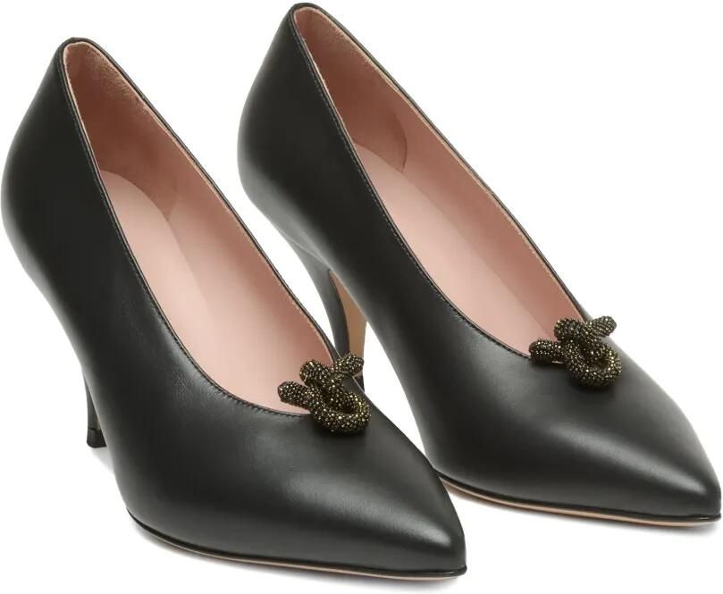 Fabiana Filippi Pumps met geknoopt detail Zwart - Foto 3
