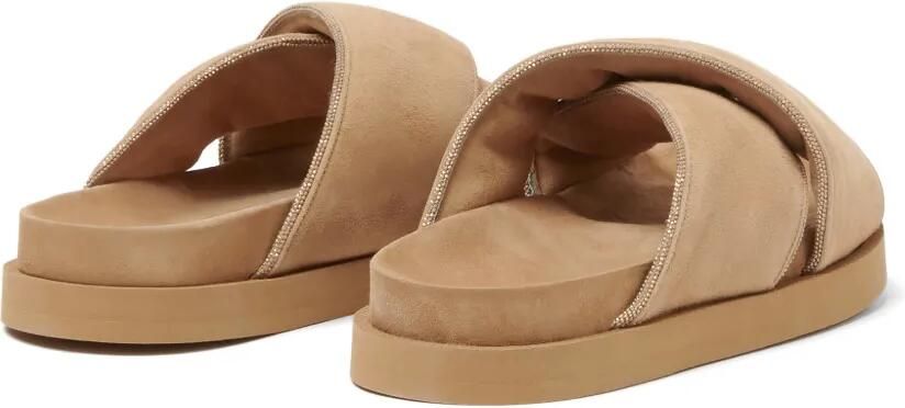 Fabiana Filippi Sandalen met gekruist bandje Beige - Foto 3