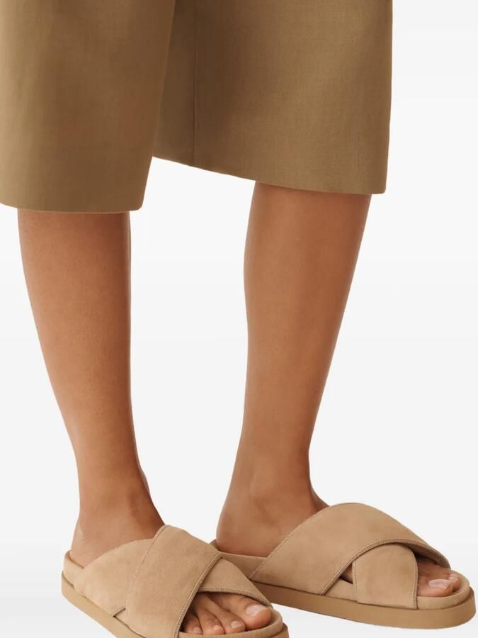 Fabiana Filippi Sandalen met gekruist bandje Beige - Foto 2