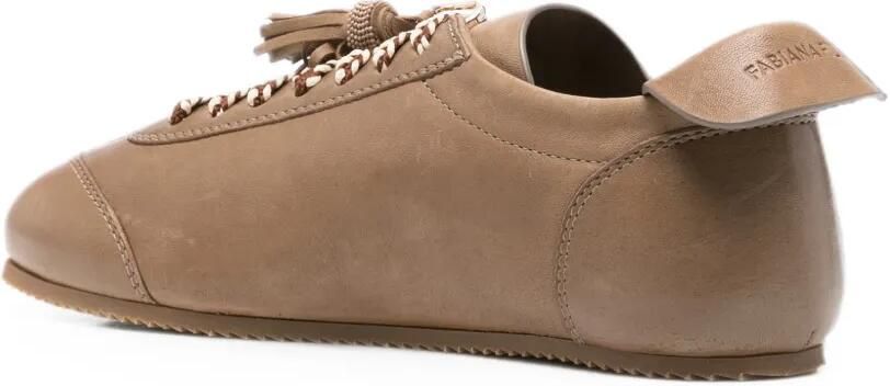 Fabiana Filippi Sneakers met kwastje Bruin - Foto 3