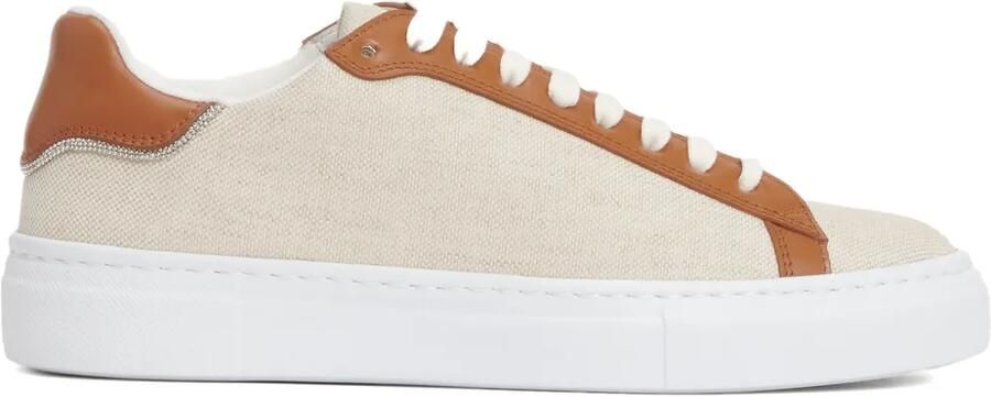 Fabiana Filippi Tweekleurige sneakers Beige