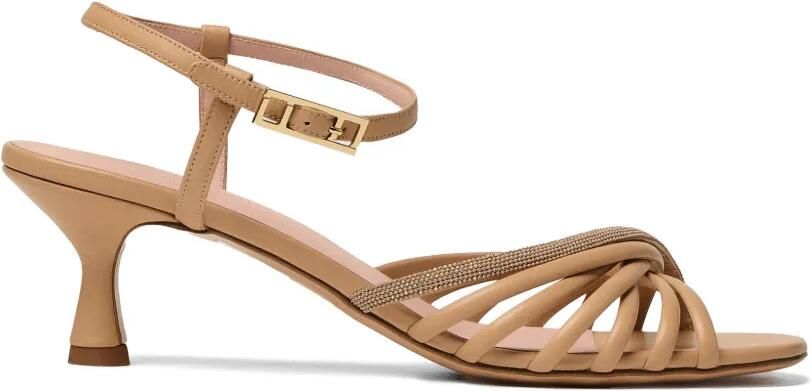 Fabiana Filippi Verfraaide pumps met bandjes Beige