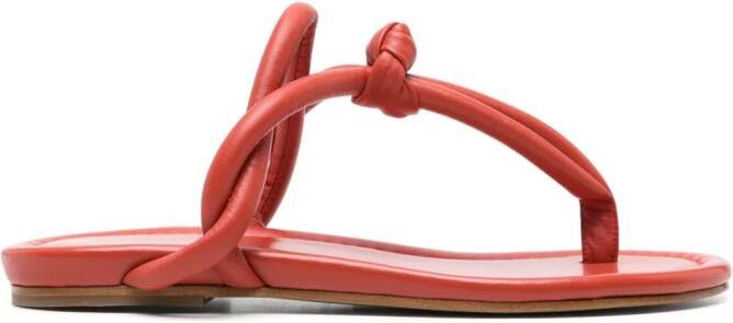 Fabiana Filippi Gewatteerde sandalen Rood