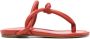 Fabiana Filippi Gewatteerde sandalen Rood - Thumbnail 1