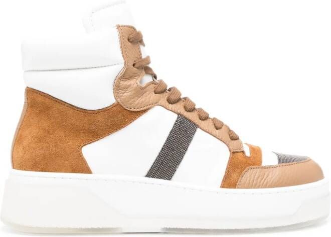 Fabiana Filippi High-top sneakers Wit