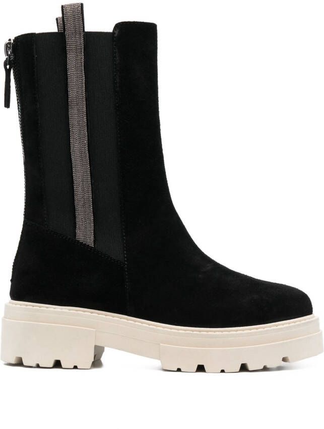 Fabiana Filippi Laarzen met rits Zwart