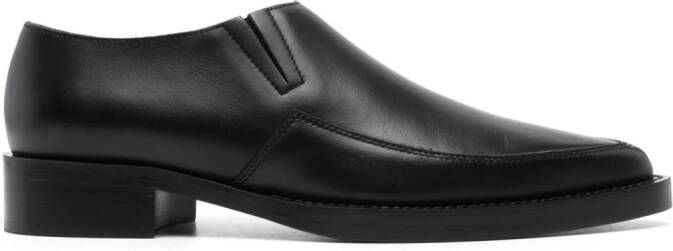 Fabiana Filippi Loafers met puntige neus Zwart