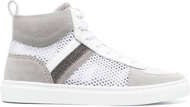 Fabiana Filippi Sneakers met vlakken Wit