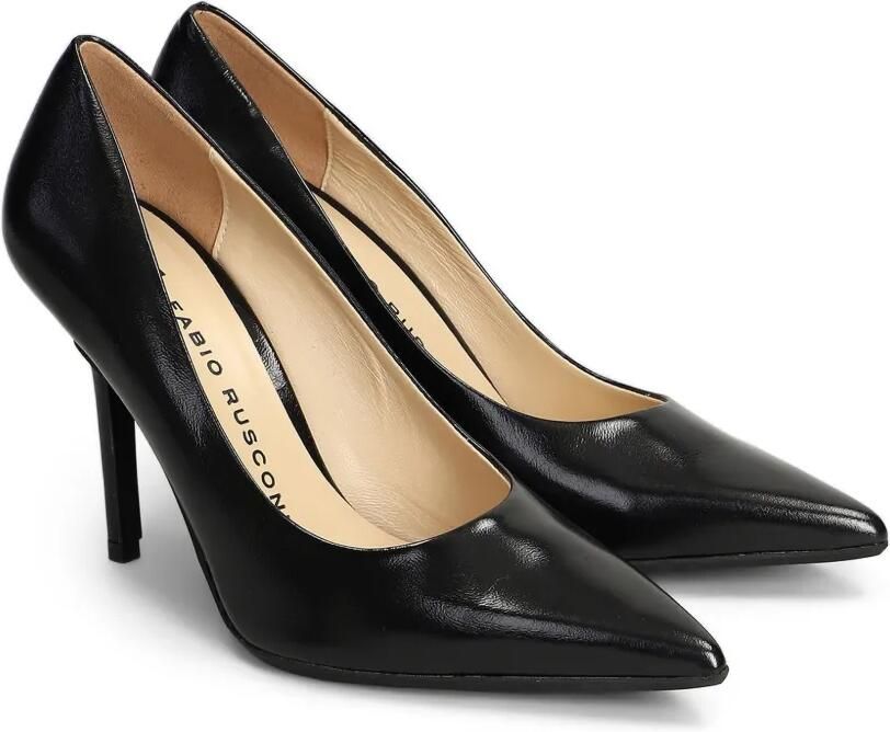 Fabio Rusconi Pumps met puntige neus Zwart - Foto 4