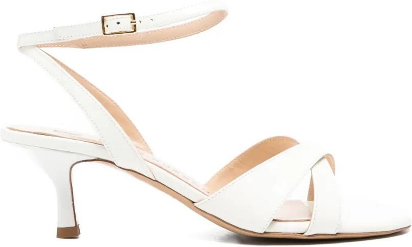 Fabio Rusconi Sandalen met gekruiste bandjes Wit
