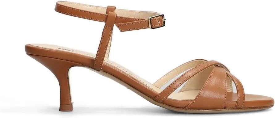 Fabio Rusconi Sandalen met kruisbandjes Bruin