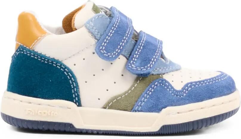 Falcotto Klip 4 VL. sneakers met klittenband en vlakken Wit - Foto 4
