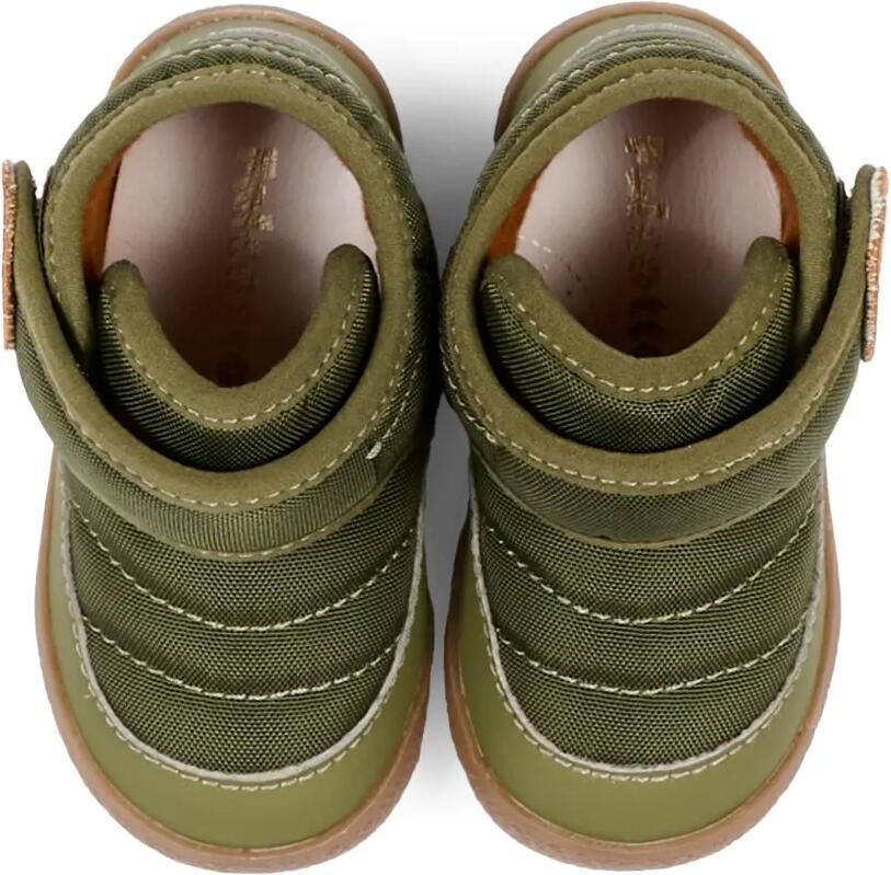 Falcotto Little Friends sneakers met klittenband en leeuwenpatch Groen - Foto 2