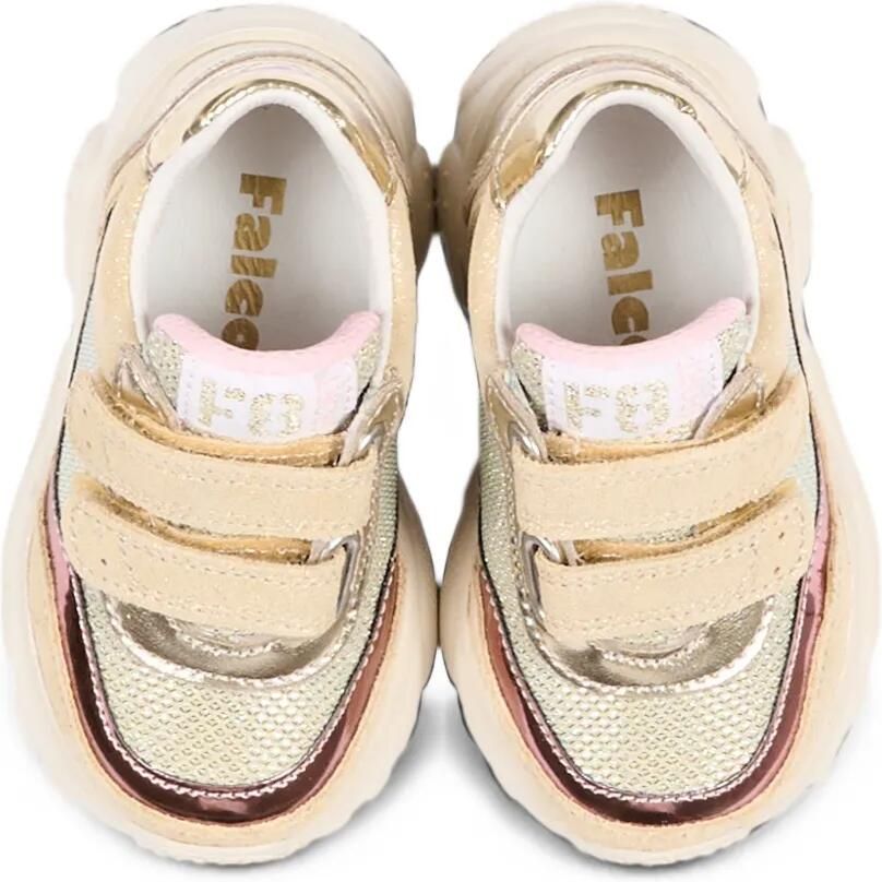 Falcotto Sneakers met klittenband Beige - Foto 2