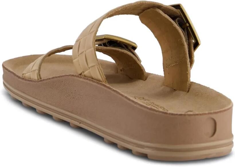Fantasy Sandals Taylor sandalen met geweven bandje Beige - Foto 2
