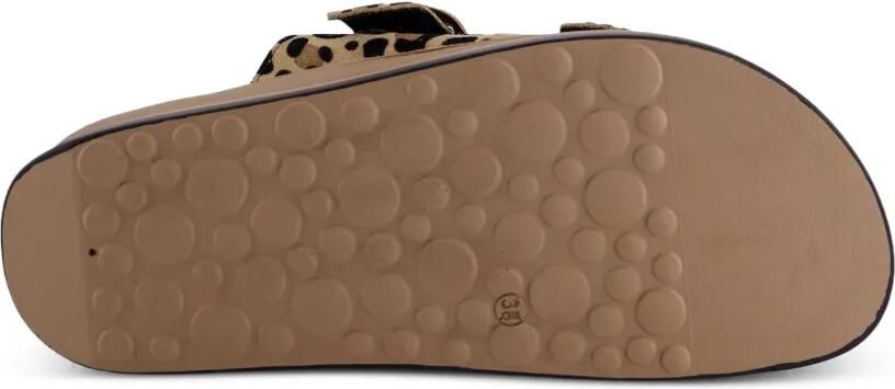 Fantasy Sandals Zefi sandalen met luipaard-print Beige - Foto 5